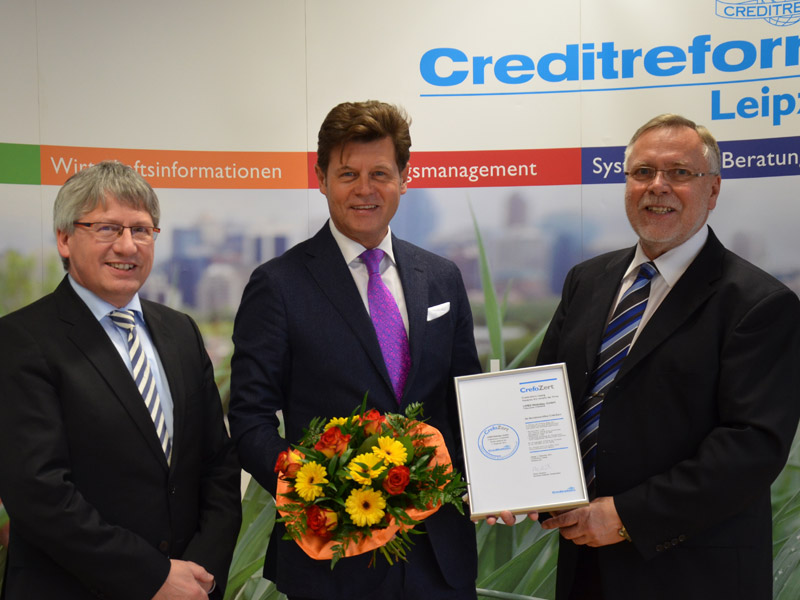 LIMES Wohnbau GmbH mit Creditreform Bonitätszertifikat „CrefoZert“ ausgezeichnet