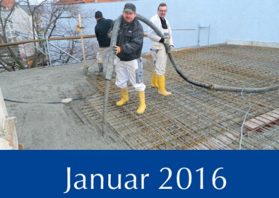 Objekte im Bau - Taeubchenweg 1 -  Januar 2016